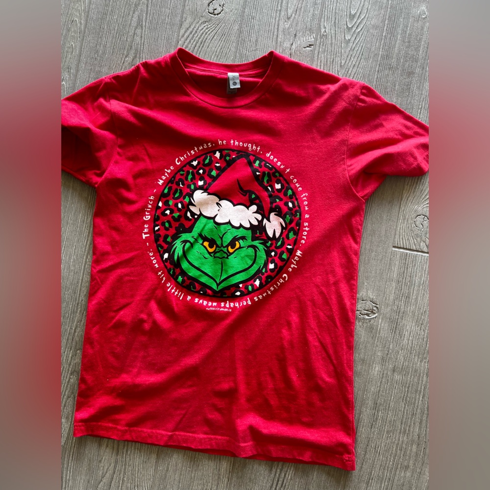 Grinch Christmas Shirt Women’s Size Small